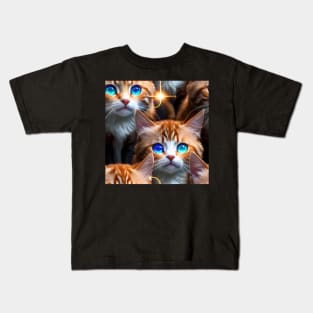 Just a Space Kittens Kids T-Shirt